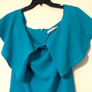 Trina Turk Turquoise strapless dress